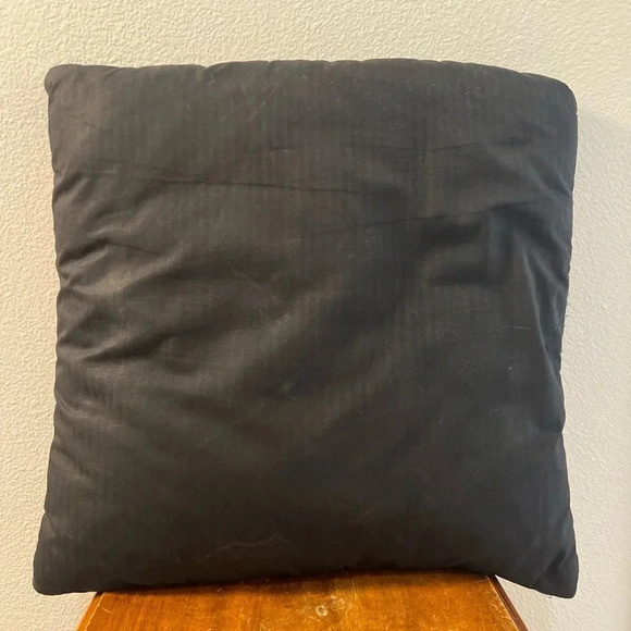 NFL Denver Broncos Logo No Name Jacquard Pillow 18"x18” by Northwest Co. Vintage - Picture 8 of 9
